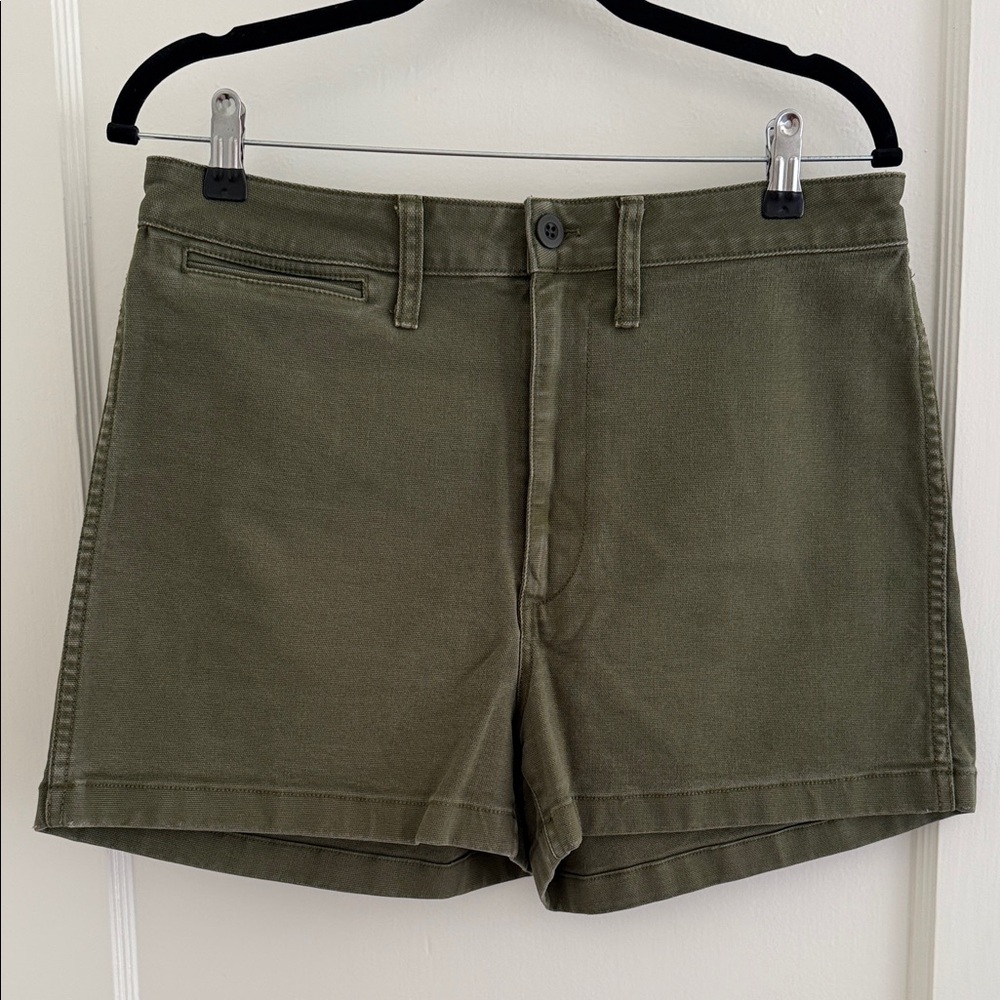 Madewell Green Shorts